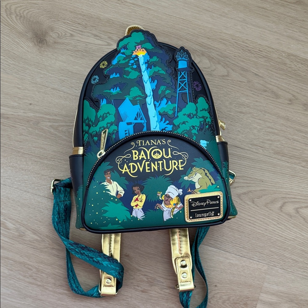 Brand New Loungefly Tiana's Bayou Adventure BackPack